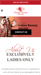 Mobile Screenshot of indianbeautysecrets.com.au